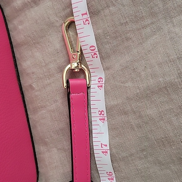 Michael Kors Jet Set Charm Handle/Crossbody Purse, Rubin Red NWT - Picture 10 of 16